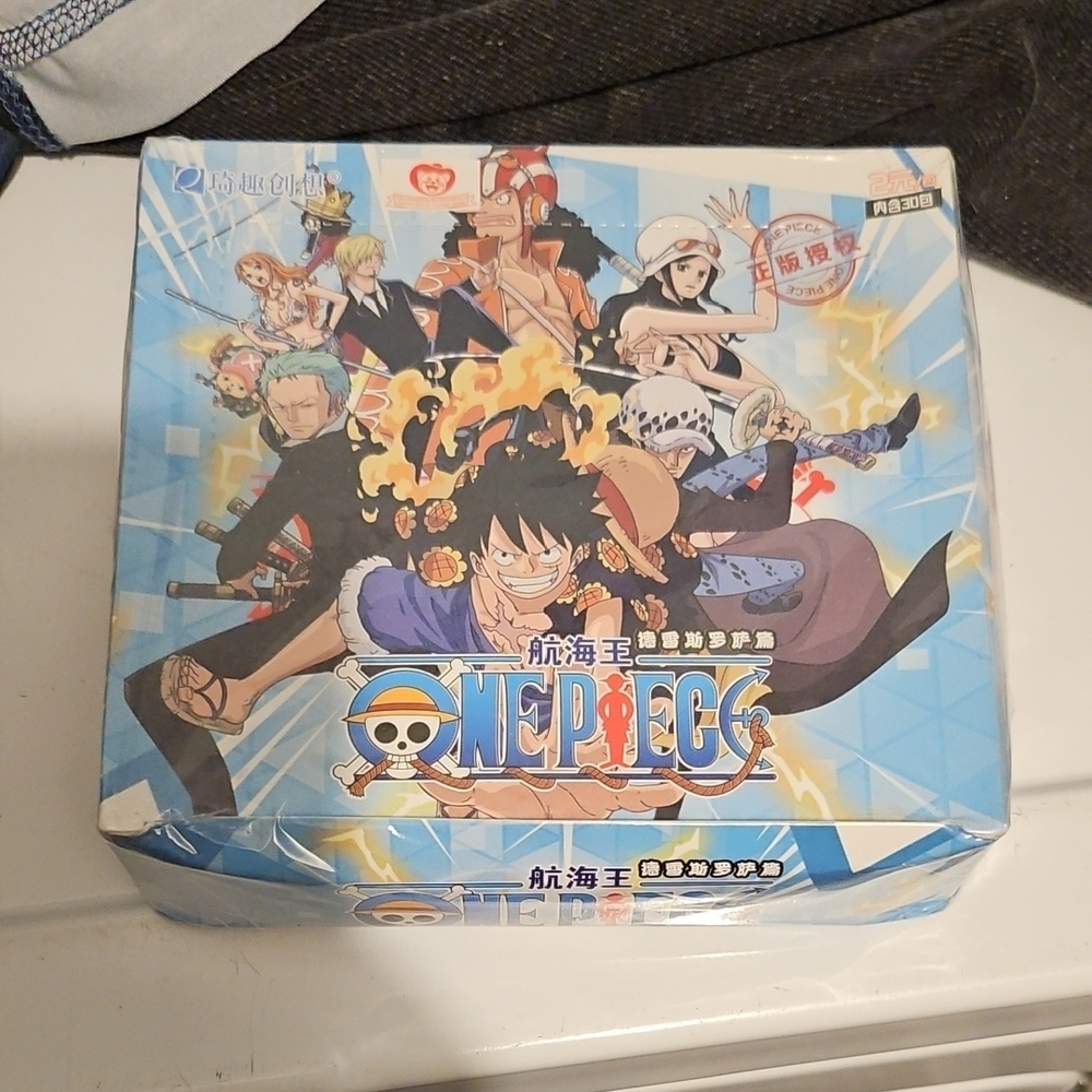 One Piece Anime Card Game Box